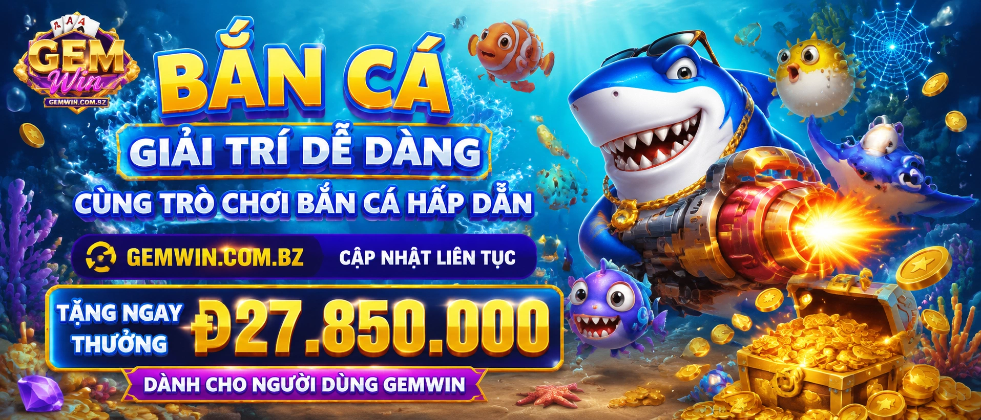 Bắn Cá 3D đại dương