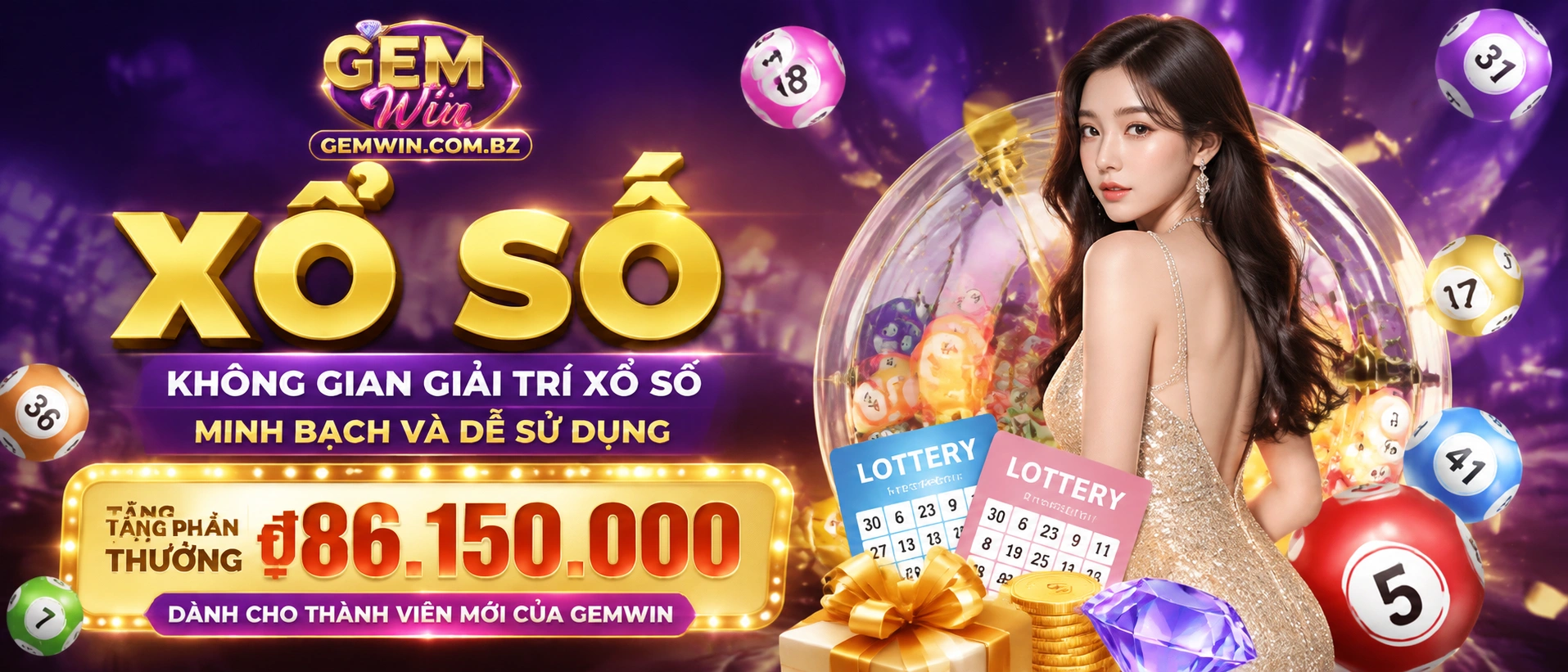 Thống kê và lịch sử kết quả xổ số trên Gemwin
